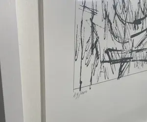 Jan Schoonhoven - Prachtig zeefdruk, gesigneerd & fraai ingelijst + Art Book : ZERO 4321 kopen? Bied vanaf 390!