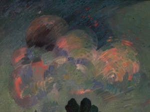 Dirk Breed - Landschap met boompjes kopen? Bied vanaf 1500!