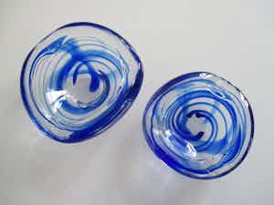 Max Verboeket - Twee asbakken van Max Verboeket, Maastricht verkocht voor € 20!