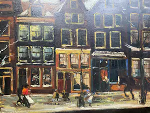 Tinus de Jongh - Stadsgezicht kopen? Bied vanaf 125!