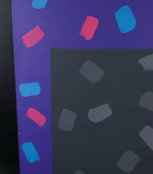 Hugo van Valkenburg - Acryl op doek, Het grijs van kleur (Groot) kopen? Bied vanaf 1!