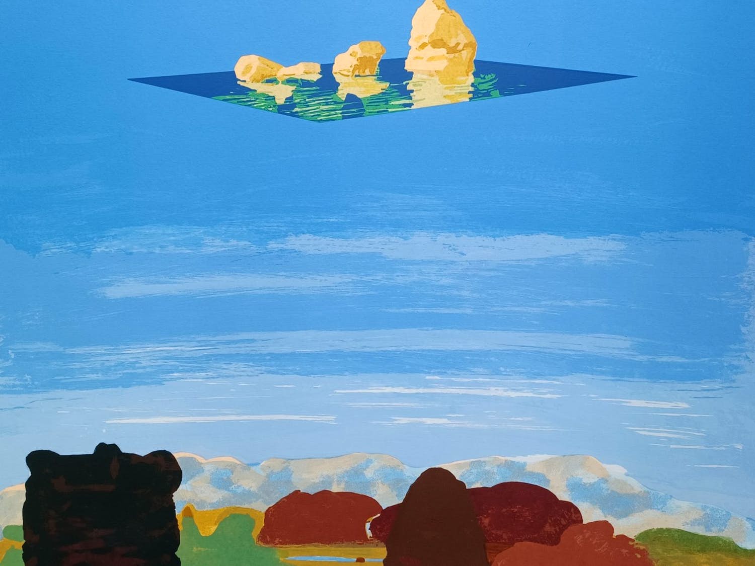 Rien Bout - Paisaje flotante no. 2 kopen? Bied vanaf 69!