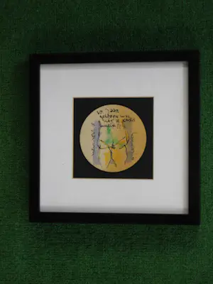 Herman Brood - Stifttekening op Bavaria bierviltje. kopen? Bied vanaf 125!