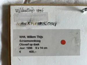 Willem Thijs - 3 maal Schiermonnikoog zee en strand kopen? Bied vanaf 75!