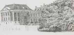 Han van Hagen - Ets, Hofvijver Den Haag kopen? Bied vanaf 1!