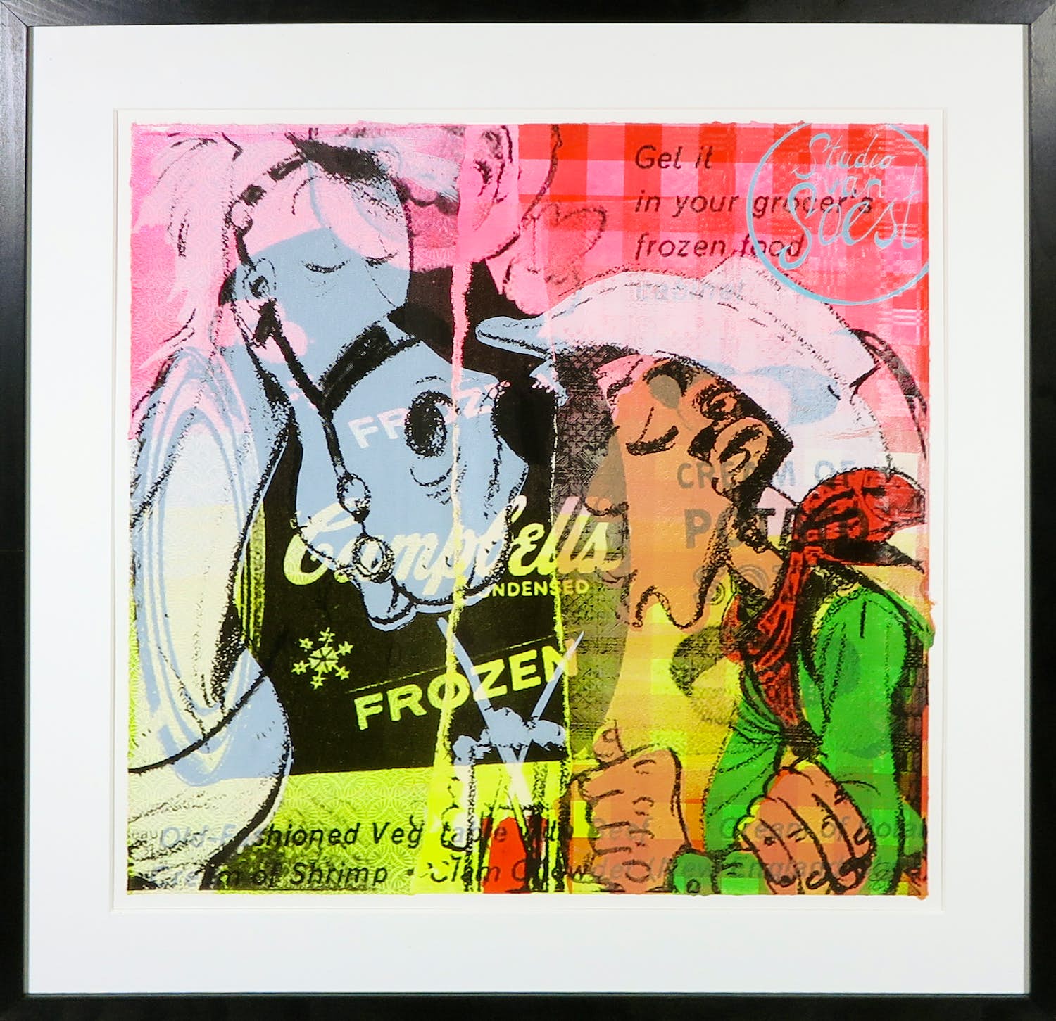 Suzanne van Soest - Gemengde druktechniek, Lucky horse - Ingelijst kopen? Bied vanaf 50!