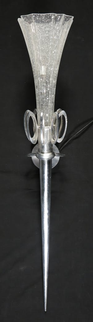 Curiosa - Toortslamp met kristallen kap kopen? Bied vanaf 1!