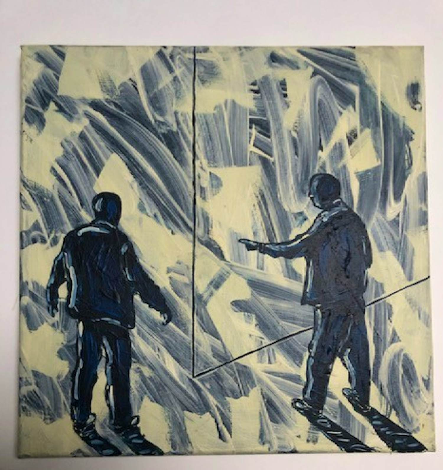 Aad Berlijn - Twee mannen en raam kopen? Bied vanaf 150!