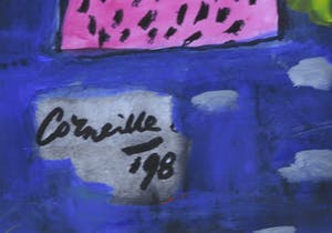 Corneille - Aquarel en gouache, Janneke Maan - Ingelijst met fotocertificaat kopen? Bied vanaf 1600!