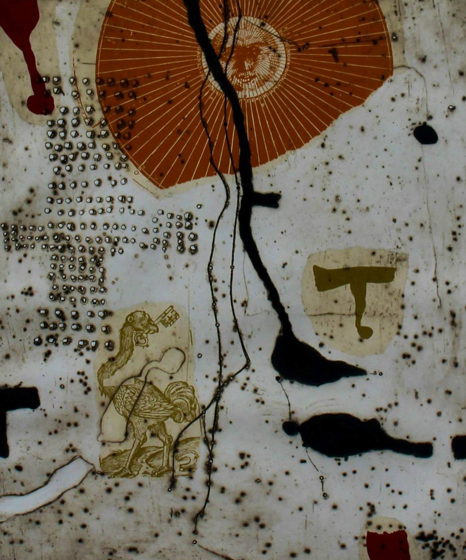 Richard Texier - Ingelijste ets: la ilé du monde kopen? Bied vanaf 99!