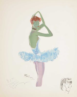 Jean-Gabriel Domergue - Litho, La femme d'etat uit de portfolio La Parisienne kopen? Bied vanaf 150!