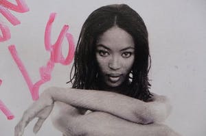 Curiosa - Bruno Bisang - Original Exposition Poster - Model Naomi Campbell kopen? Bied vanaf 50!
