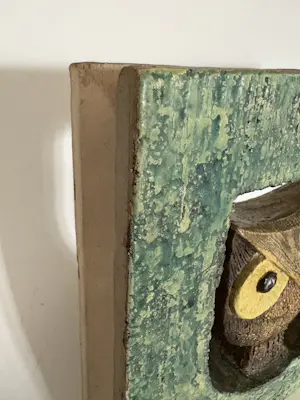 Faience- en Tegelfabriek Westraven - Tegel Uil kopen? Bied vanaf 100!