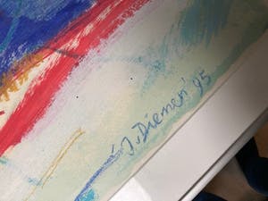 Jan van Diemen - Schaatser V kopen? Bied vanaf 150!