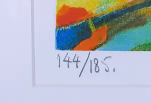 Ad Verstijnen - Zeefdruk, VW Kever - Ingelijst kopen? Bied vanaf 50!