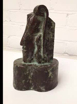 Sigurdur Gudmundsson - Beeld brons, uniek exemplaar verkocht voor € 1850!