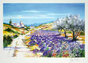 Hermann Gierer - e.a: Collectie van zes handgesigneerde lithografiën: Landschappen kaufen? Bieten Sie von 20!