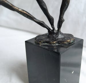 Brons (Onbekend) - Bronzen beeldje , “De dansers“ kopen? Bied vanaf 1!