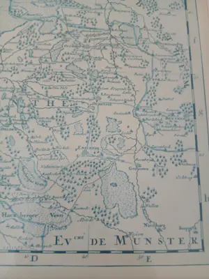 Alexis Hubert Jaillot - Litho - Kaart van Overijssel/Salland-Twente en Drenthe kopen? Bied vanaf 125!