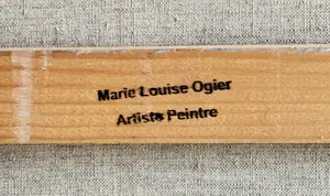 Buy Marie Louise Ogier - Landschaft mit See und Boot - ca. 1960 - XXL? Bid from 500!