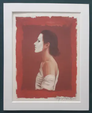 Ans Markus - Zelfportret met wit masker kopen? Bied vanaf 95!