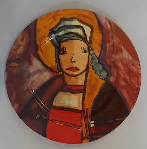 Plateelbakkerij Schoonhoven - set van 4 diverse kunstborden kopen? Bied vanaf 50!