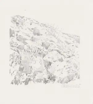 Manfred Grommelt - e.a: Collectie van zes handgesigneerde kunstwerken: Landschappen kopen? Bied vanaf 20!