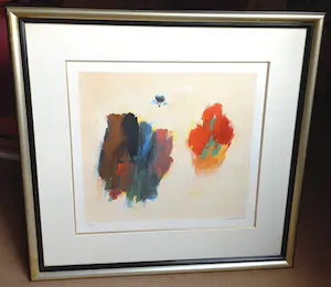 Eugène Brands - Nuages, litho (zeer mooi ingelijst) kopen? Bied vanaf 395!