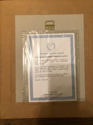 Pablo Picasso - LE MOUSQUETAIRE. kopen? Bied vanaf 500!