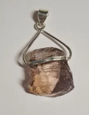 Nieuwe zilveren prachtige hanger  met  ametrinekrista kopen? Bied vanaf 60!