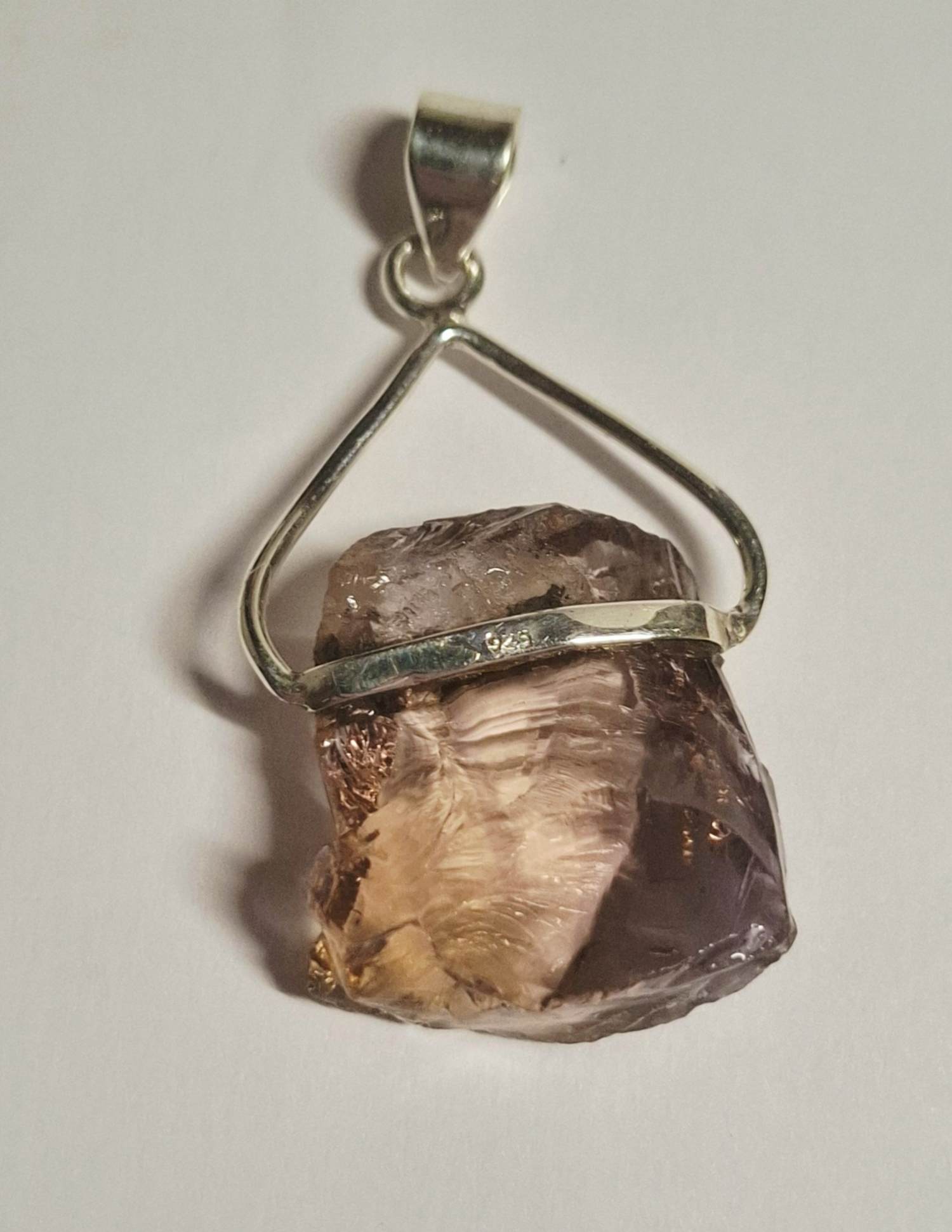 Nieuwe zilveren prachtige hanger  met  ametrinekrista kopen? Bied vanaf 75!