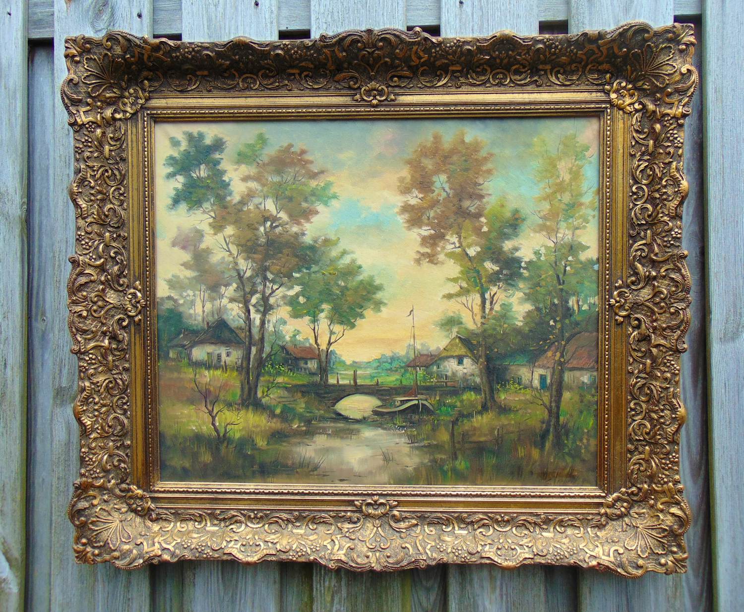 Chris Verbeek - Hollands landschap kopen? Bied vanaf 125!