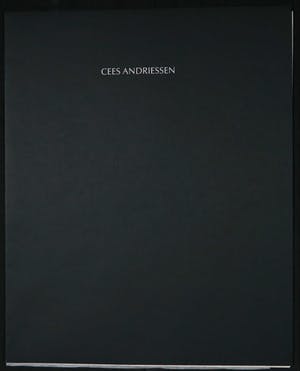 Cees Andriessen - Laureatenmap met twee prenten (zeefdruk en linosnede), z.t. kopen? Bied vanaf 40!