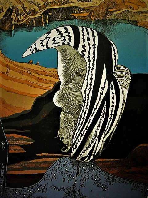 Josef Liesler - Tsjechisch Surrealist - "arcadisch kustlandschap" gesigneerd kopen? Bied vanaf 1!