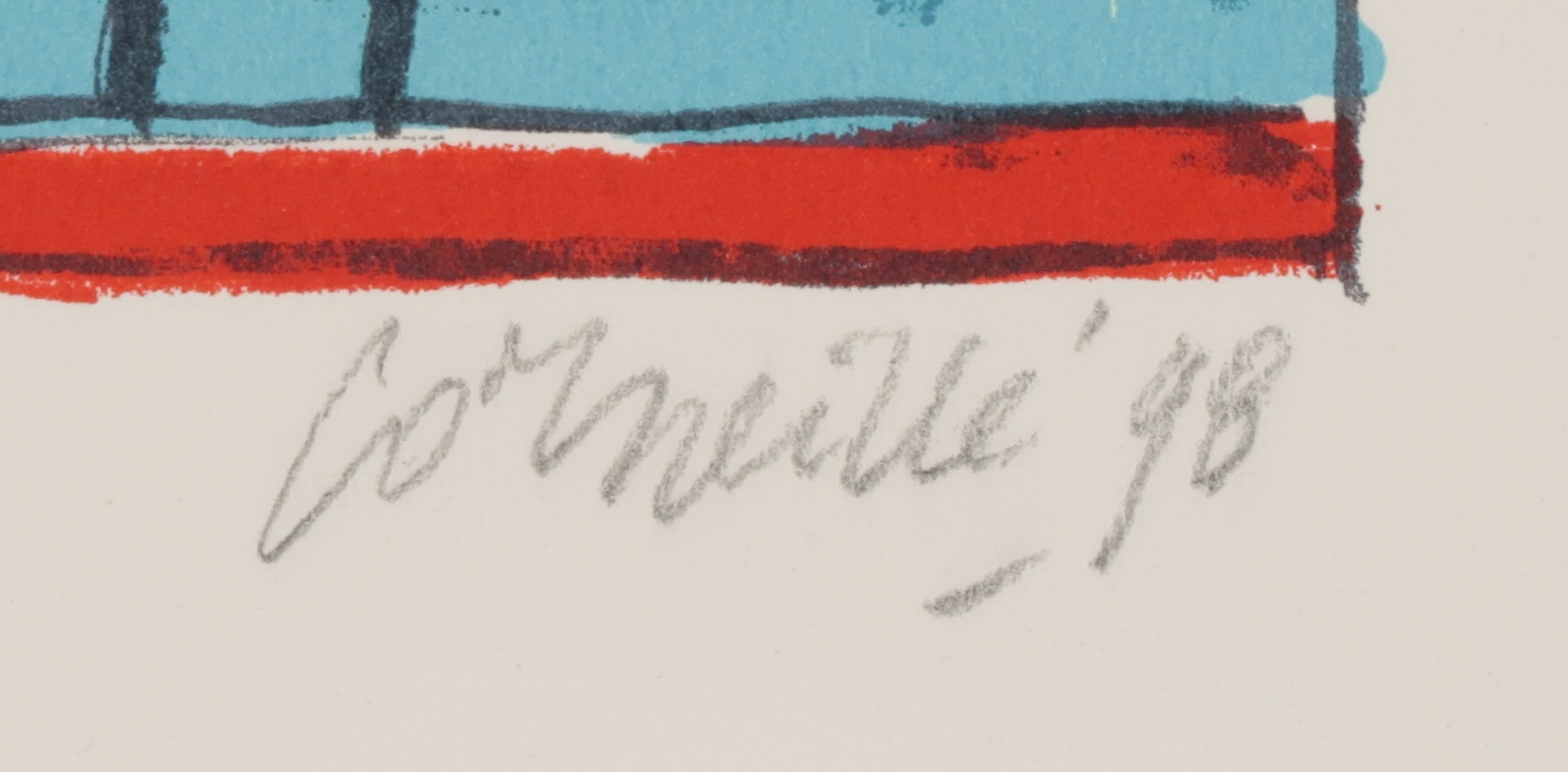 Corneille - Zeefdruk, Couple et l'oiseau kopen? Bied vanaf 90!