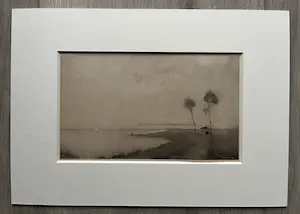 Jan Mankes - Originele Heliogravure Landschap 1927 kopen? Bied vanaf 185!