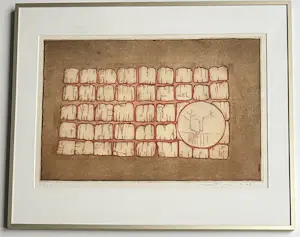 Jan Montyn - Handgesigneerde ets | 'Springtime Kyoto' | 1978 (ZEER KLEINE OPLAGE) kopen? Bied vanaf 85!