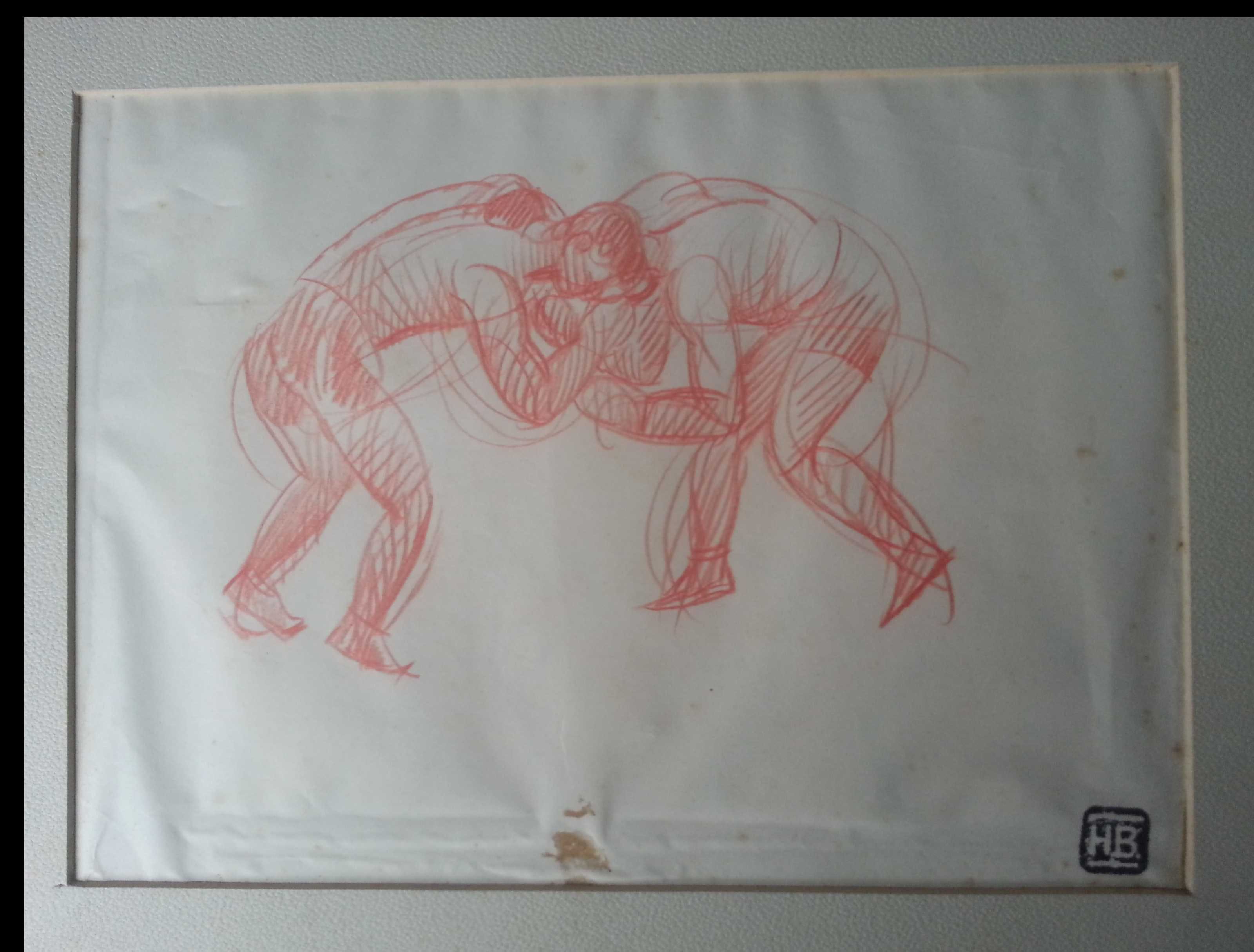 Herman Bieling - 7x Schetsen op papier kopen? Bied vanaf 1!