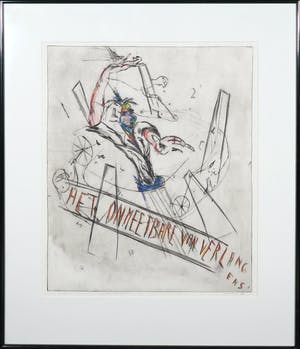 Henk Visch - Kleurenets, Verlangens - Ingelijst kopen? Bied vanaf 50!