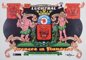 Peter Pontiac - Offset, Expositieposter Cultureel Centrum Luchtbal kopen? Bied vanaf 60!