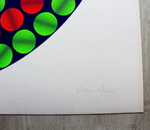 Ivan Picelj - "Ciclophoria" - Serigraphie - Auflage von 200 - signiert - (80 x 80 cm) kopen? Bied vanaf 800!