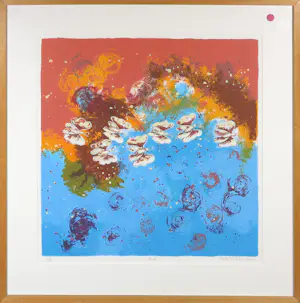 Roelof Hofman - Zeefdruk, Dusty - Ingelijst kopen? Bied vanaf 50!