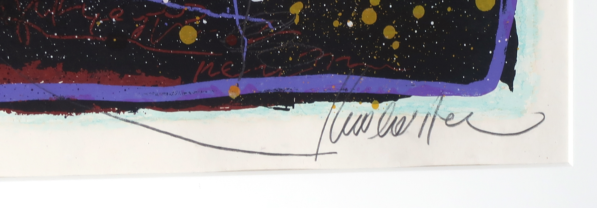 Theo Koster - Zeefdruk, '3' - Ingelijst kopen? Bied vanaf 40!