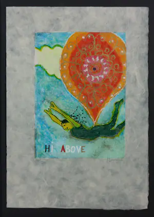 Sabine Tuchel - Serie van 4 zeefdrukken op geschept papier, Within my memory - Ingelijst kopen? Bied vanaf 100!