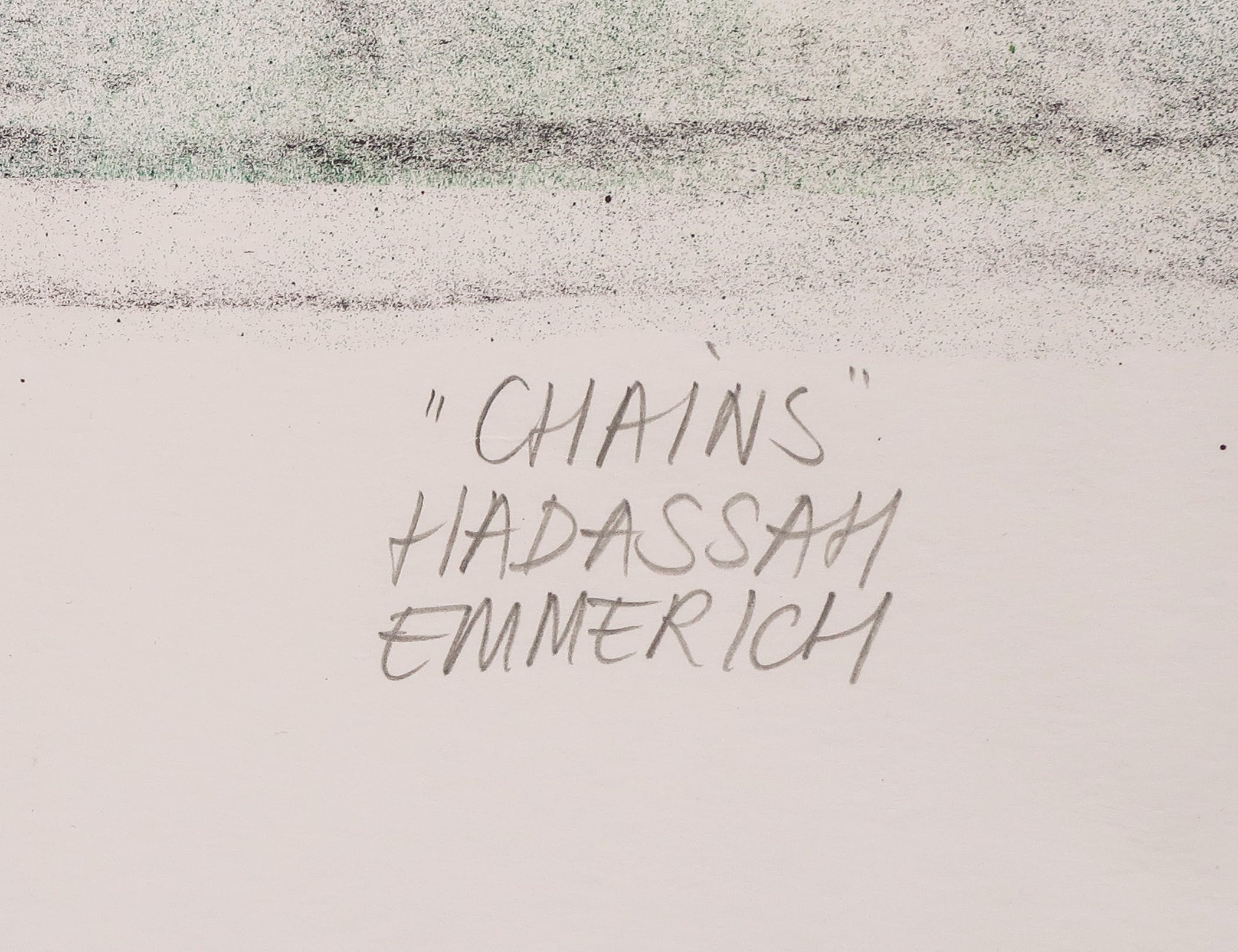 Hadassah Emmerich - Zeefdruk, Chains (Groot!) kopen? Bied vanaf 1!