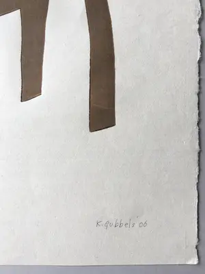 Klaas Gubbels - houtdruk 'Koningsstoel ’ - 2006 - oplage HC kopen? Bied vanaf 350!