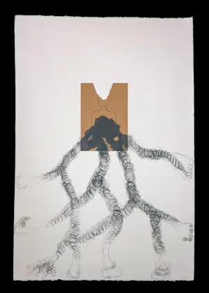 Ansuya Blom - Zeefdruk, Zonder titel kopen? Bied vanaf 65!