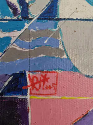 Rien Verschuur - Abstract personen kaufen? Bieten Sie von 65!