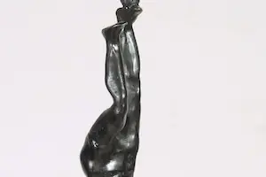 Nicolas Dings - Bronzen beeld, Balans kopen? Bied vanaf 160!