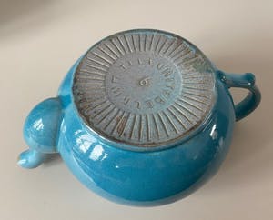 Faience de Thulin - Art Deco Cafetierre + suikerpot en roomkan kopen? Bied vanaf 1!